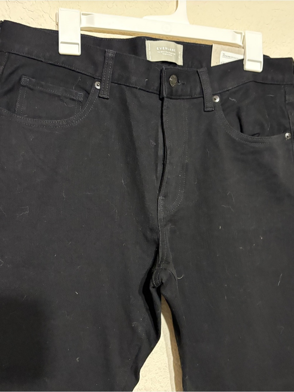 Everlane Black Cotton Chinos - Straight Leg - Picture 2 of 12